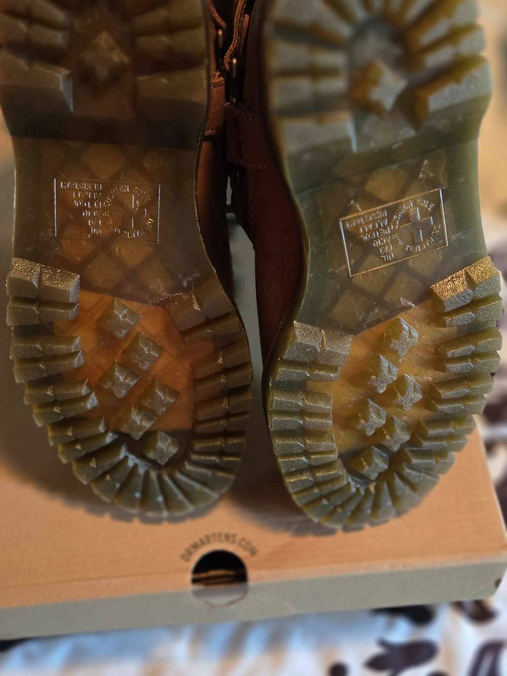 Dr. Martens Anistone Hi Boots - Brown - Picture 8 of 9